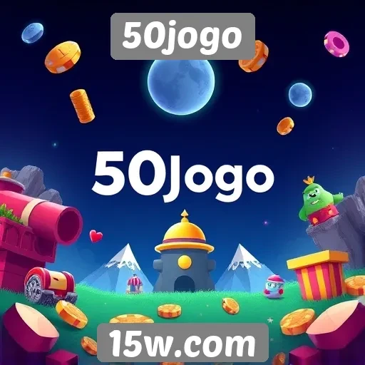 Variedade de jogos disponíveis na plataforma 50jogo